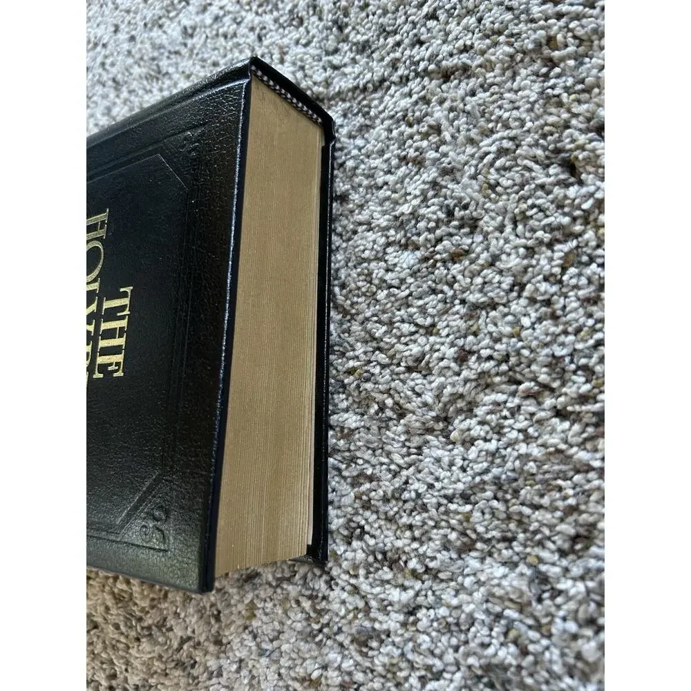 The Holy Bible Douay Rheims Version Catholic 1989 Orthodox Hardcover Black F26